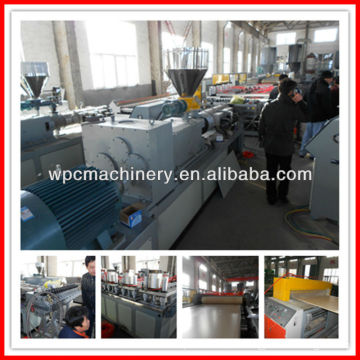 pvc wood panel making machine